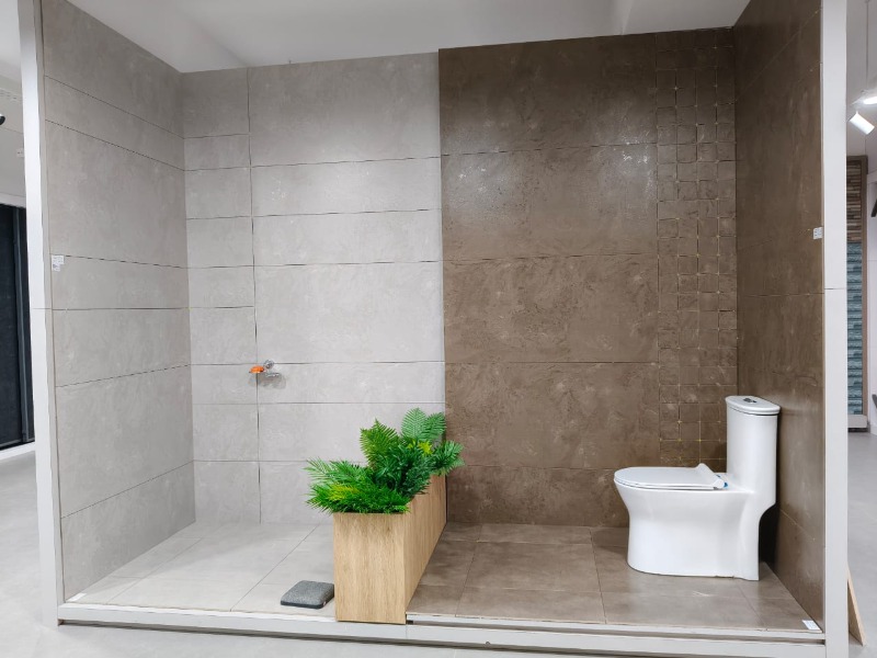 Feature wall bathroom concepts